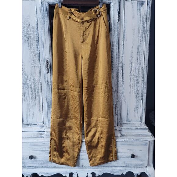 Avec Les Filles Relaxed Satin Trousers - New Size 6 - Picture 6 of 6